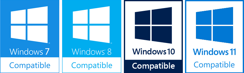 Windows 7, Windows 8 and Windows 10
